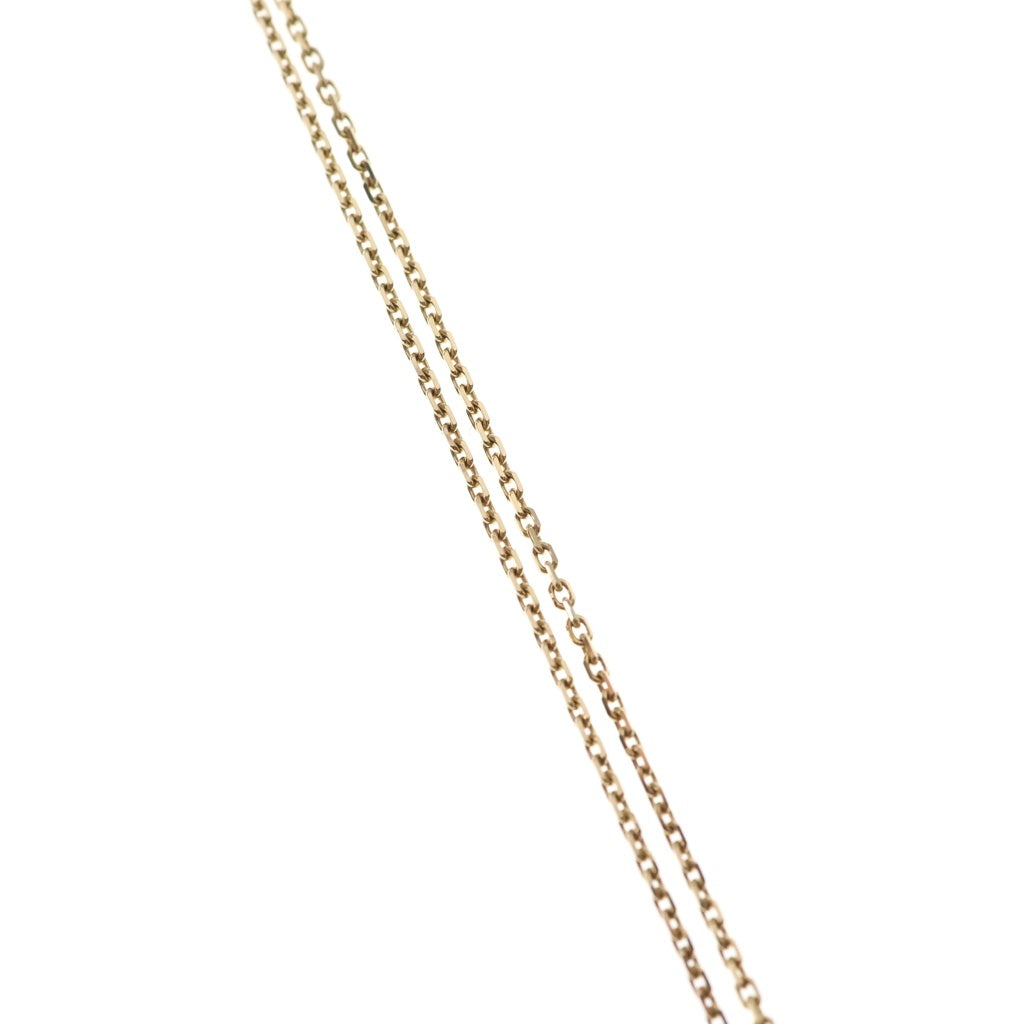 Van Cleef & Arpels(ヴァンクリーフアンドアーペル) ヴィンテージアルハンブラ ピンクセーブル Au750 K18PG ネックレス 2015年ホリデー ピンクゴールド レディース