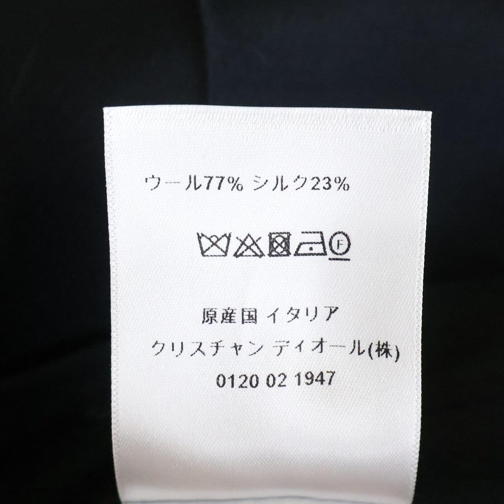 DIOR(ディオール) ウールワイドパンツ ネイビー #US2 841P27A1166 レディース