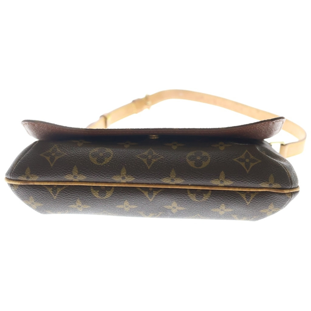 LOUIS VUITTON(ルイヴィトン) モノグラム ミュゼットタンゴ PVC レザー ショルダーバッグ ブラウン M51257 レディース