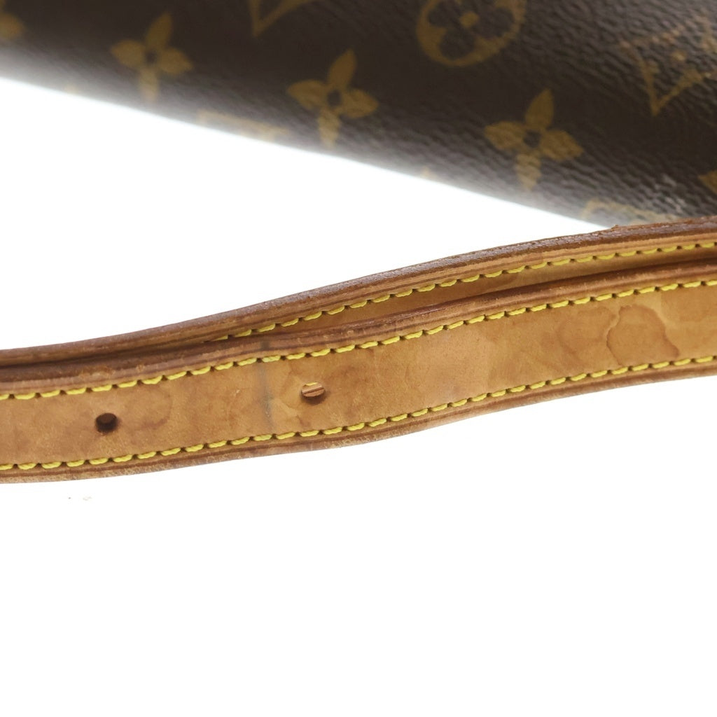 LOUIS VUITTON(ルイヴィトン) モノグラム ミュゼットタンゴ PVC レザー ショルダーバッグ ブラウン M51257 レディース