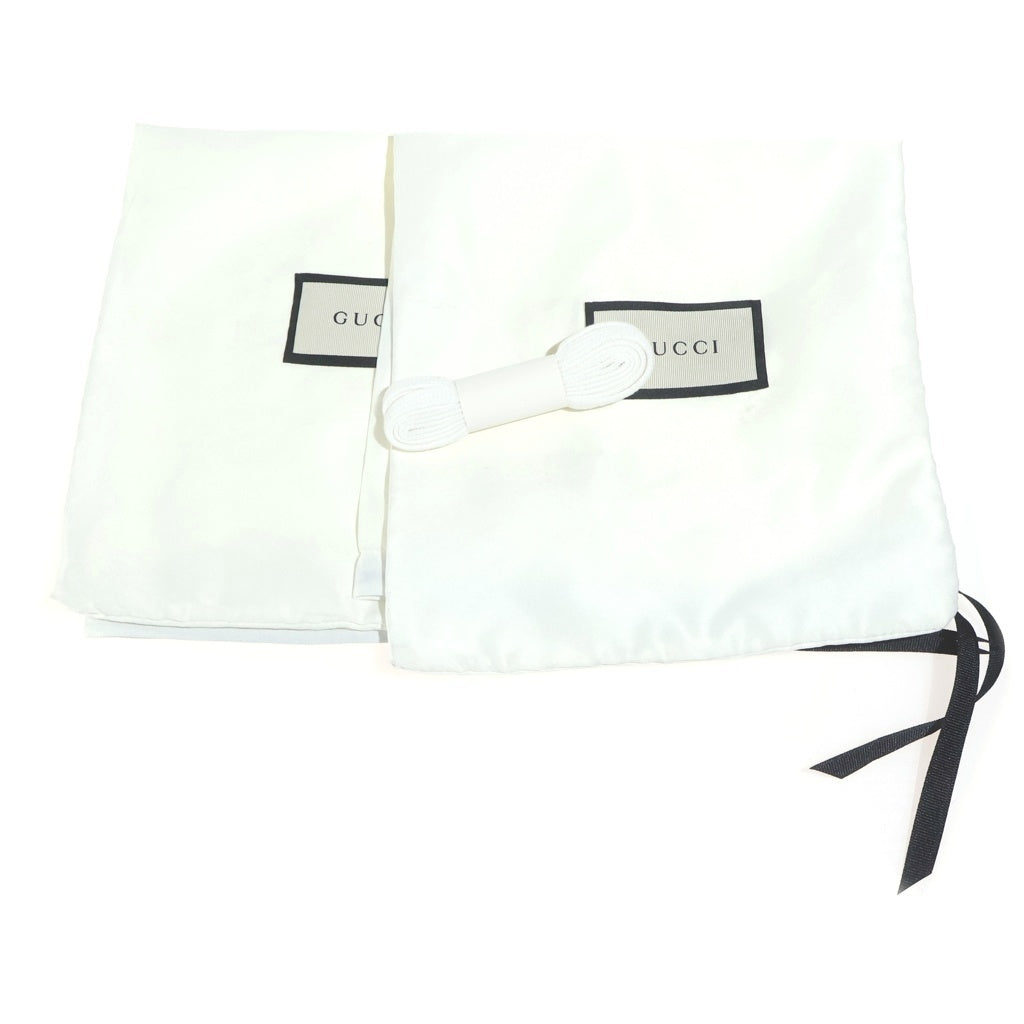 GUCCI(グッチ) GGアップル ワッペン ローカットスニーカー ホワイト 611377 レディース