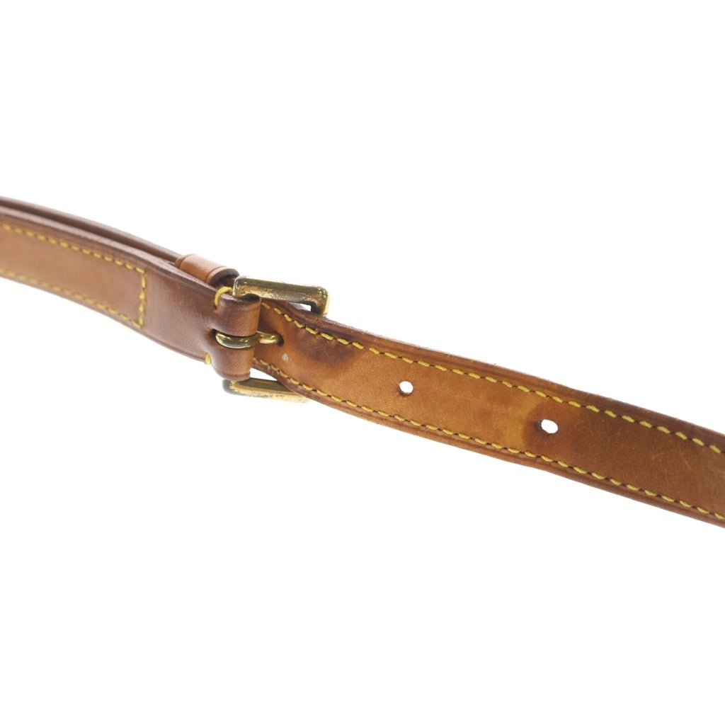LOUIS VUITTON(ルイヴィトン) モノグラム ミュゼットタンゴ PVC レザー ショルダーバッグ ブラウン M51257 レディース