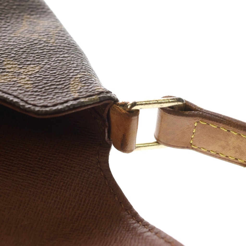 LOUIS VUITTON(ルイヴィトン) モノグラム ミュゼットタンゴ PVC レザー ショルダーバッグ ブラウン M51257 レディース