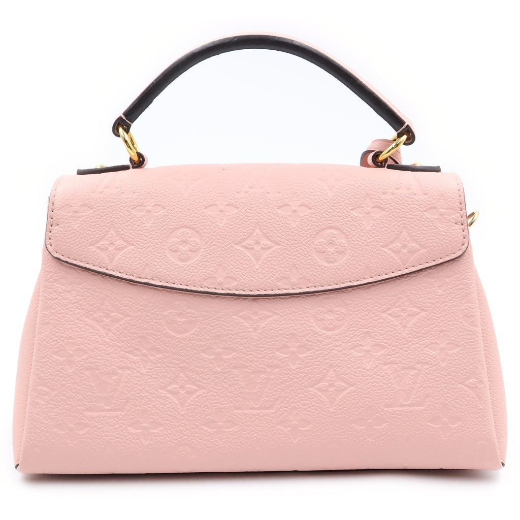 LOUIS VUITTON(ルイヴィトン) モノグラム アンプラント ジョルジュ BB レザー 2WAY ハンド ショルダーバッグ ゴールド金具 ピンク M53942 レディース