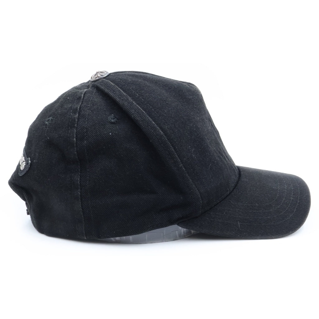 CHROME HEARTS(クロムハーツ) CHクロス デニムベースボールキャップ 帽子 ブラック