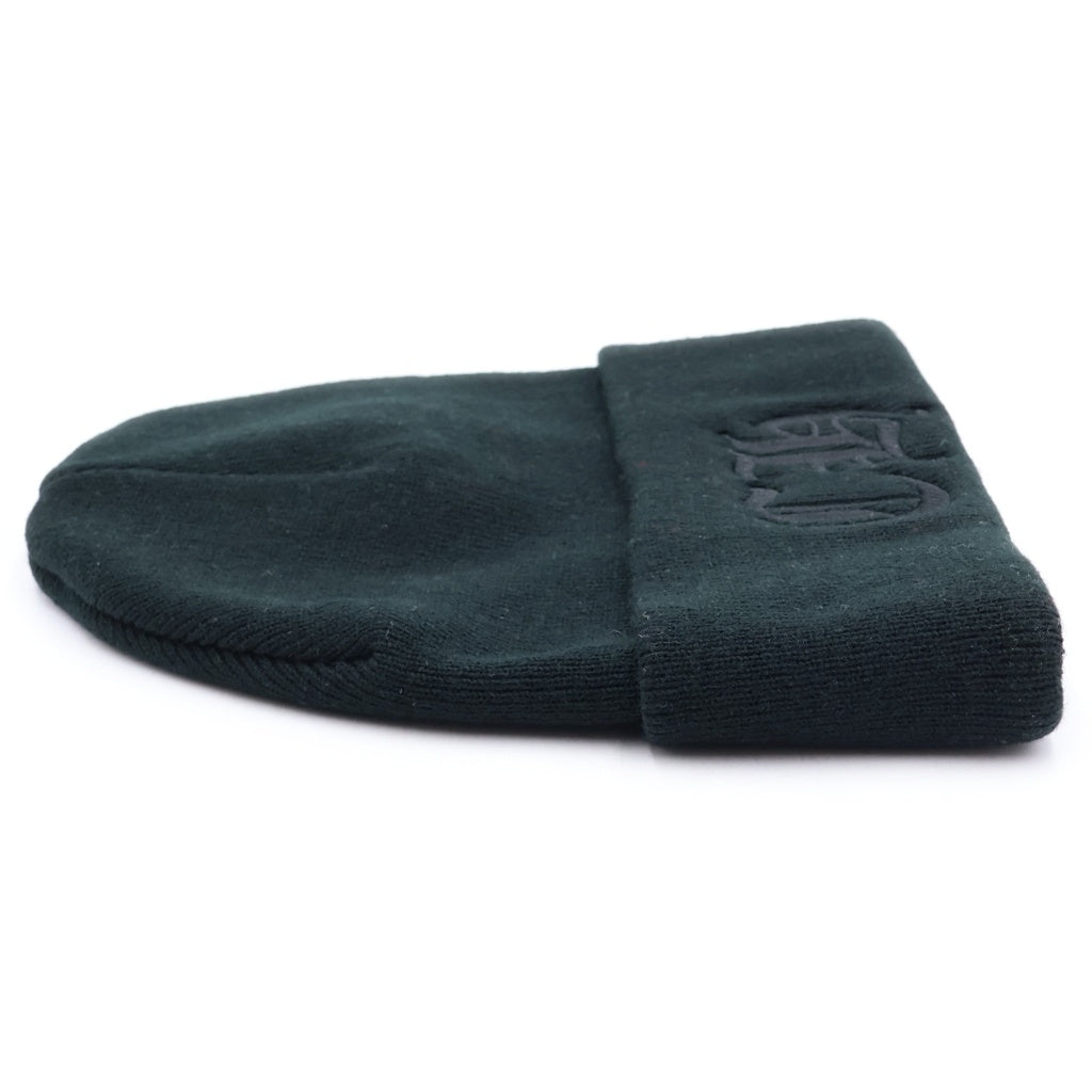 CHROME HEARTS(クロムハーツ) WATCH CAP CHロゴ 刺繍 ワッチキャップ ニット 帽子 ビーニー ブラック