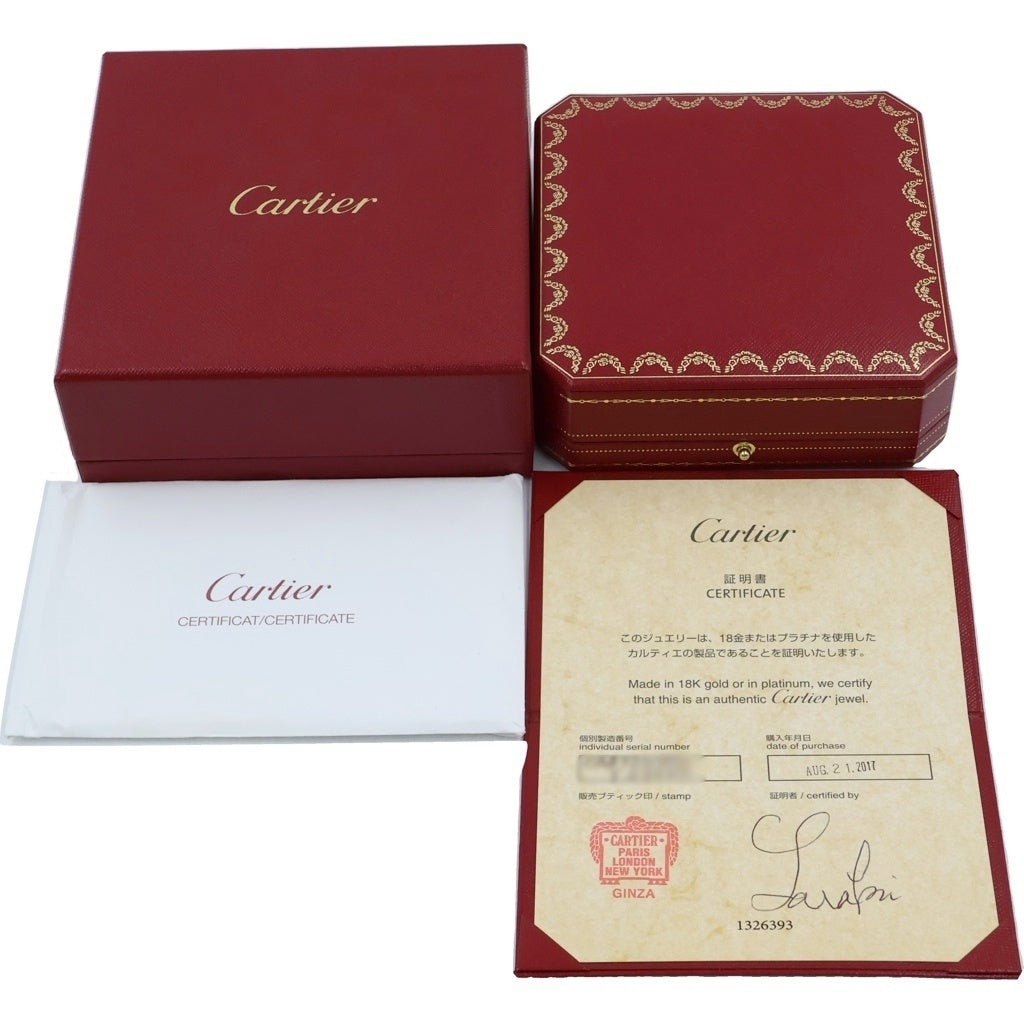 Cartier(カルティエ) シンボルクロス ダイヤモンド Au750 K18PG ネックレス ペンダント ピンクゴールド レディース