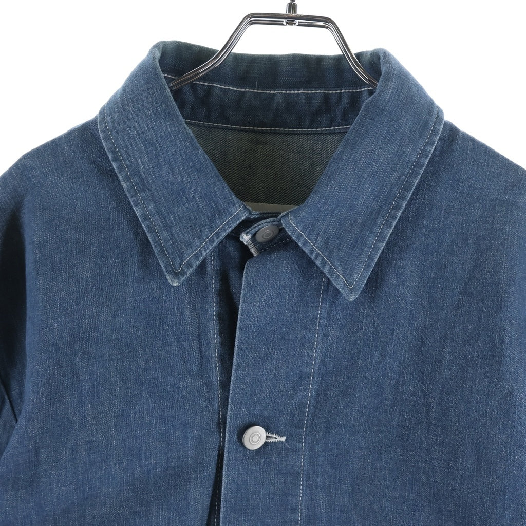 Maison Margiela(メゾンマルジェラ) 21AW ウォッシュド デニム カバーオール ジャケット インディゴ S50AM0539 S30774