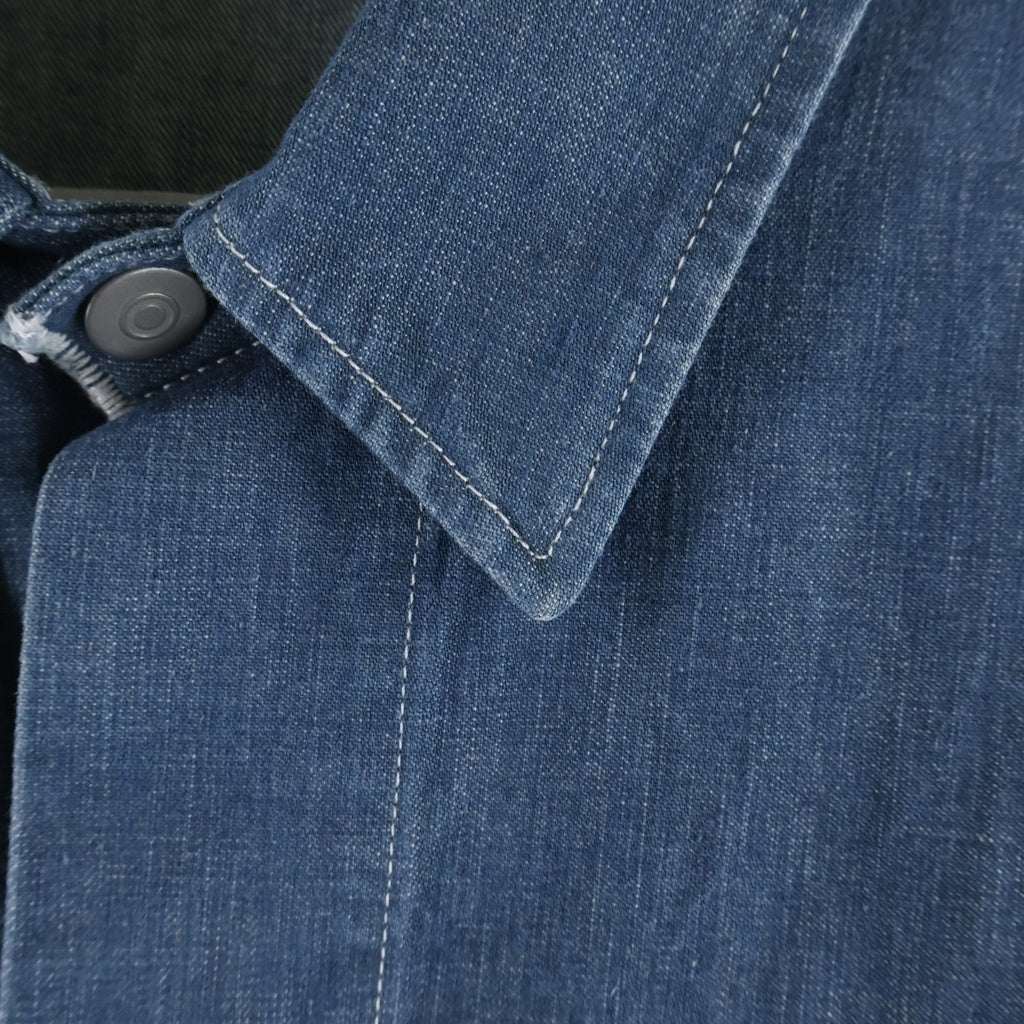 Maison Margiela(メゾンマルジェラ) 21AW ウォッシュド デニム カバーオール ジャケット インディゴ S50AM0539 S30774