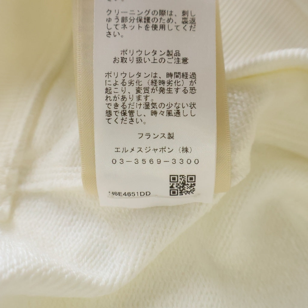 HERMES(エルメス) HERMES エルメス フェロネリ・リミックス スウェット セーター 長袖 ホワイト コットン レディース