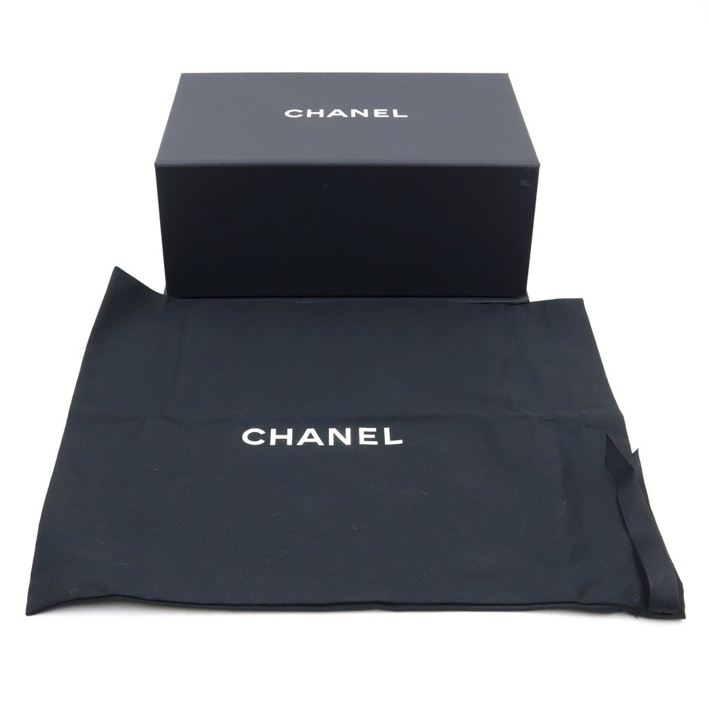 CHANEL(シャネル) ミニマトラッセ20 チェーンショルダーバッグ シングルチェーン シングルフラップ ブラック ラムスキン ゴールド金具 プレート A69900 レディース