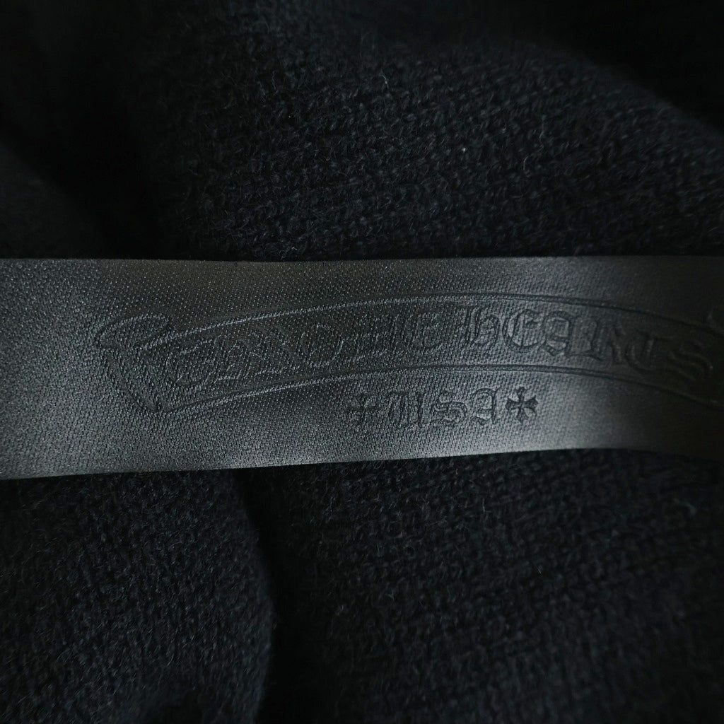 CHROME HEARTS(クロムハーツ) CHパッチ パーカー 長袖ニット ブラック カシミヤ