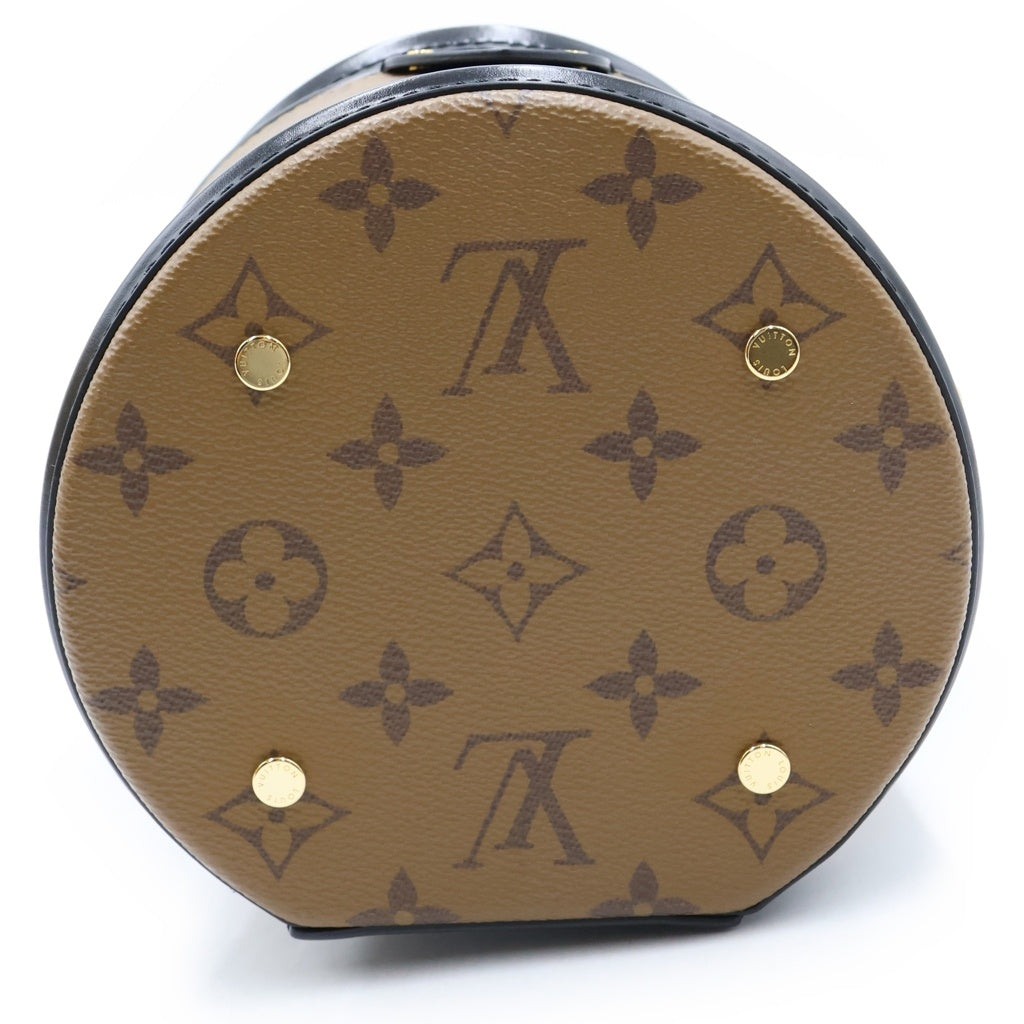LOUIS VUITTON(ルイヴィトン) モノグラム リバース カンヌ ハンドバッグ ショルダーバッグ 2WAY ブラウン PVC×レザー M43986 レディース