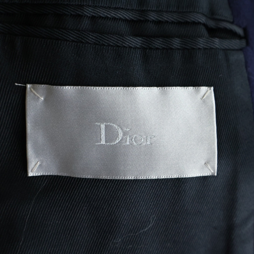 DIOR(ディオール) クラシックコート ロングコート ネイビー カシミヤ 433C344A3225