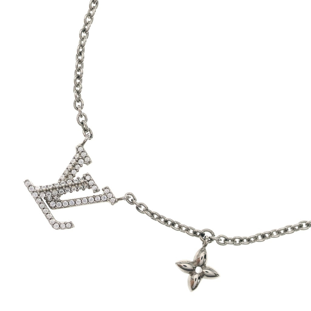 LOUIS VUITTON(ルイヴィトン) LVアイコニック チェーン ネックレス シルバー M02751