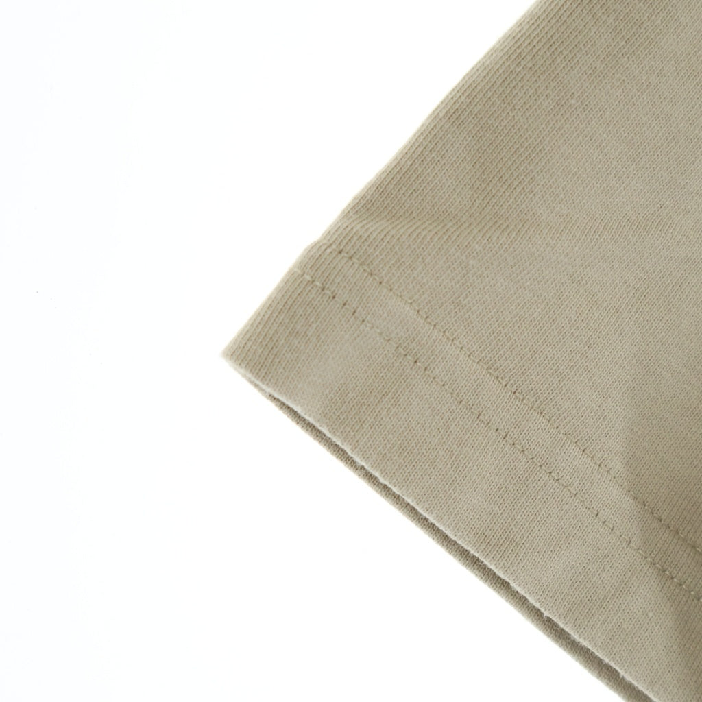 DIOR(ディオール) 24SS レター刺繍 オーバーサイズクルーネックTシャツ 半袖 カットソー コットン ベージュ 943J605F0554