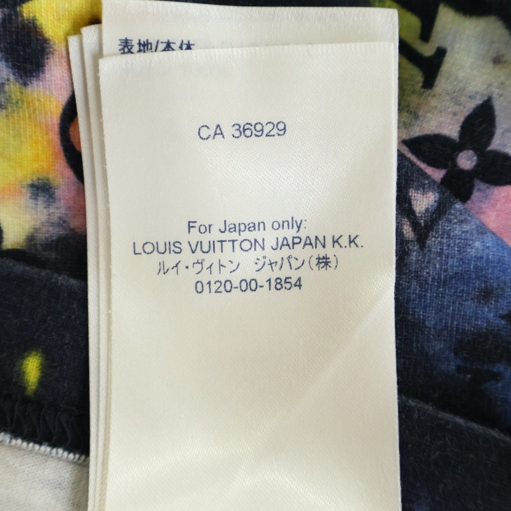 LOUIS VUITTON(ルイヴィトン) タイダイ モノグラム Tシャツ コットン マルチカラー RM2129 DT3 HLY31W