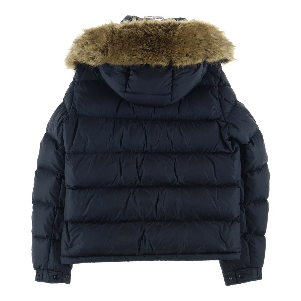 MONCLER(モンクレール) MAYAF GIUBBOTTO マヤエフ ナイロン ファーフーデッド ダウンジャケット アウター #3 ブラック H20911A00270