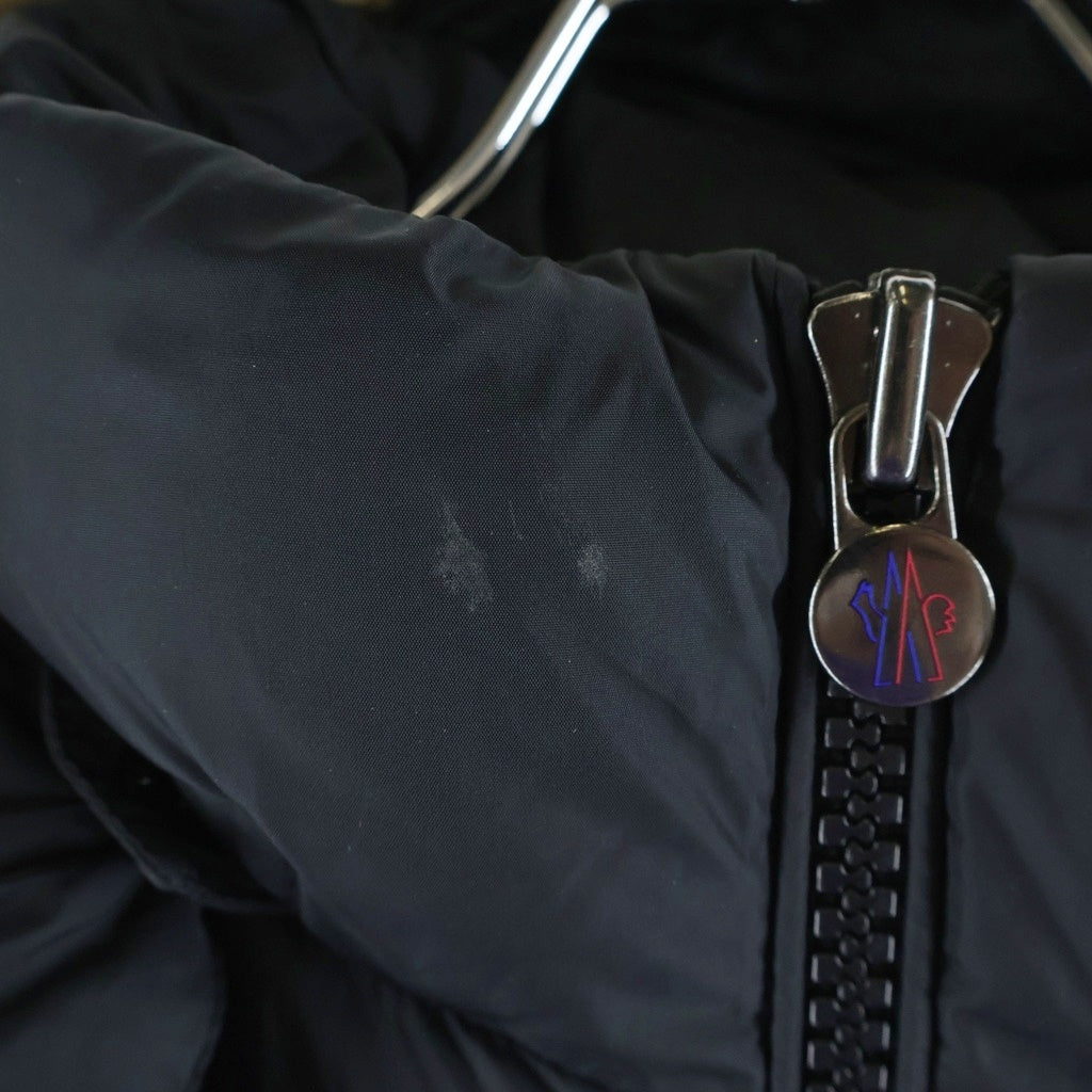 MONCLER(モンクレール) MAYAF GIUBBOTTO マヤエフ ナイロン ファーフーデッド ダウンジャケット アウター #3 ブラック H20911A00270