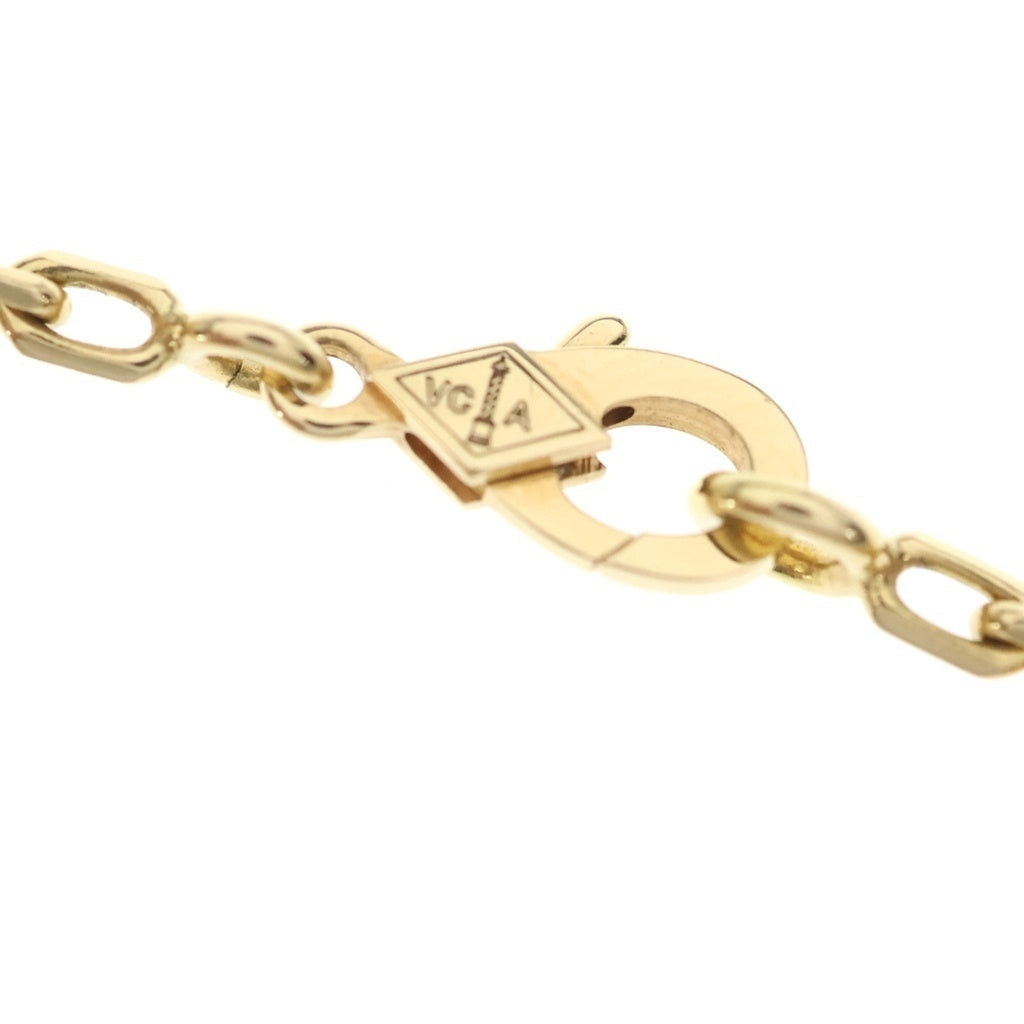 Van Cleef & Arpels(ヴァンクリーフアンドアーペル) アルハンブラ 5モチーフ オニキス ブレスレット イエローゴールド Au750 YG VCARA41300 レディース