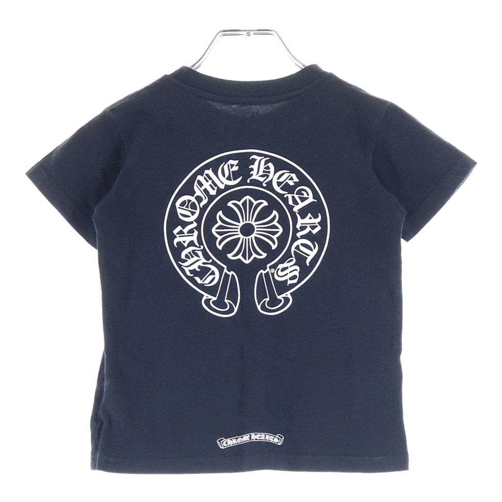 CHROME HEARTS(クロムハーツ) CH T-SHIRT 4T キッズ バックホースシュー 半袖Tシャツ カットソー ブラック