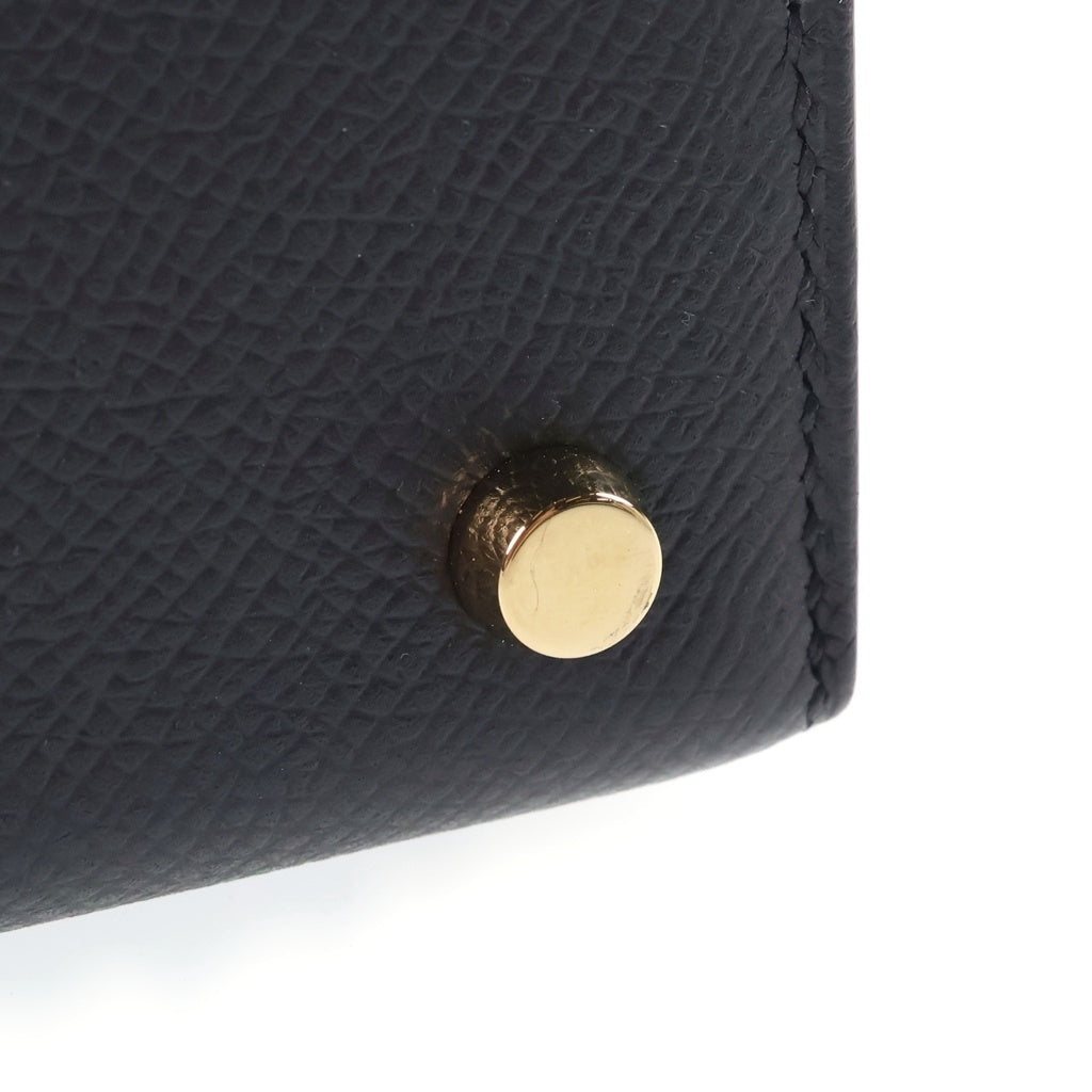 HERMES(エルメス) ヴェルー23 エプソン ゴールド金具 W刻印 ショルダーバッグ ブラック レディース