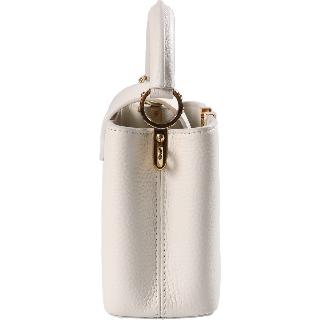 LOUIS VUITTON(ルイヴィトン) カプシーヌ ミニ ハンドバッグ ショルダーバッグ 2WAY ホワイト トリヨンレザー M2371 レディース