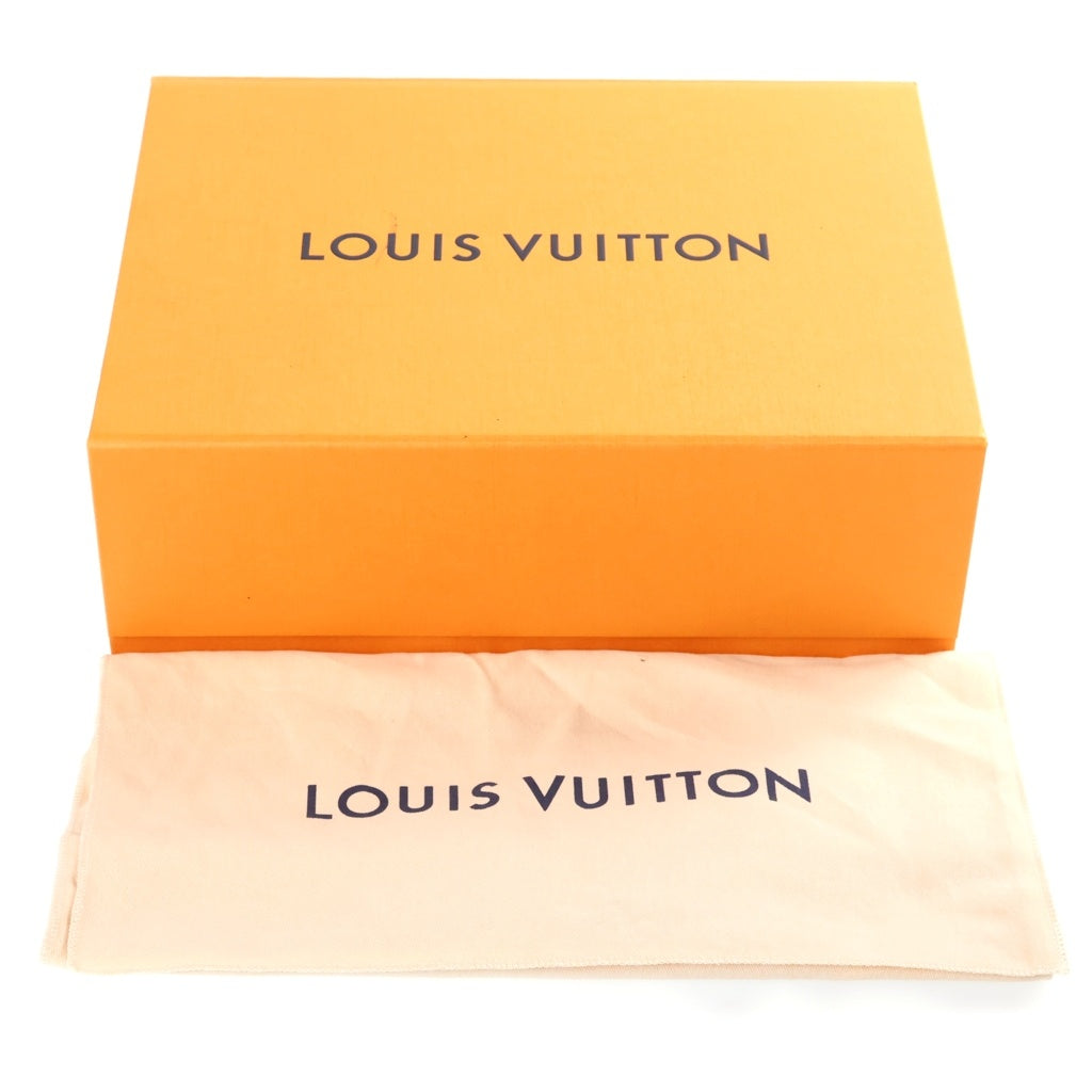 LOUIS VUITTON(ルイヴィトン) タイガラマ アウトドア・メッセンジャー PM ショルダーバッグ ブラック レザー×PVC M30233 シルバー金具 レディース