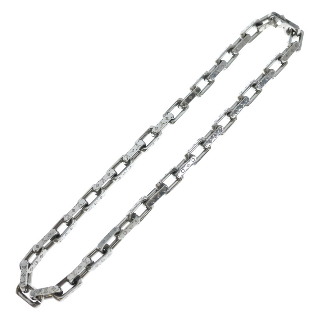 LOUIS VUITTON(ルイヴィトン) モノグラム コリエ チェーンネックレス シルバー M00307 レディース