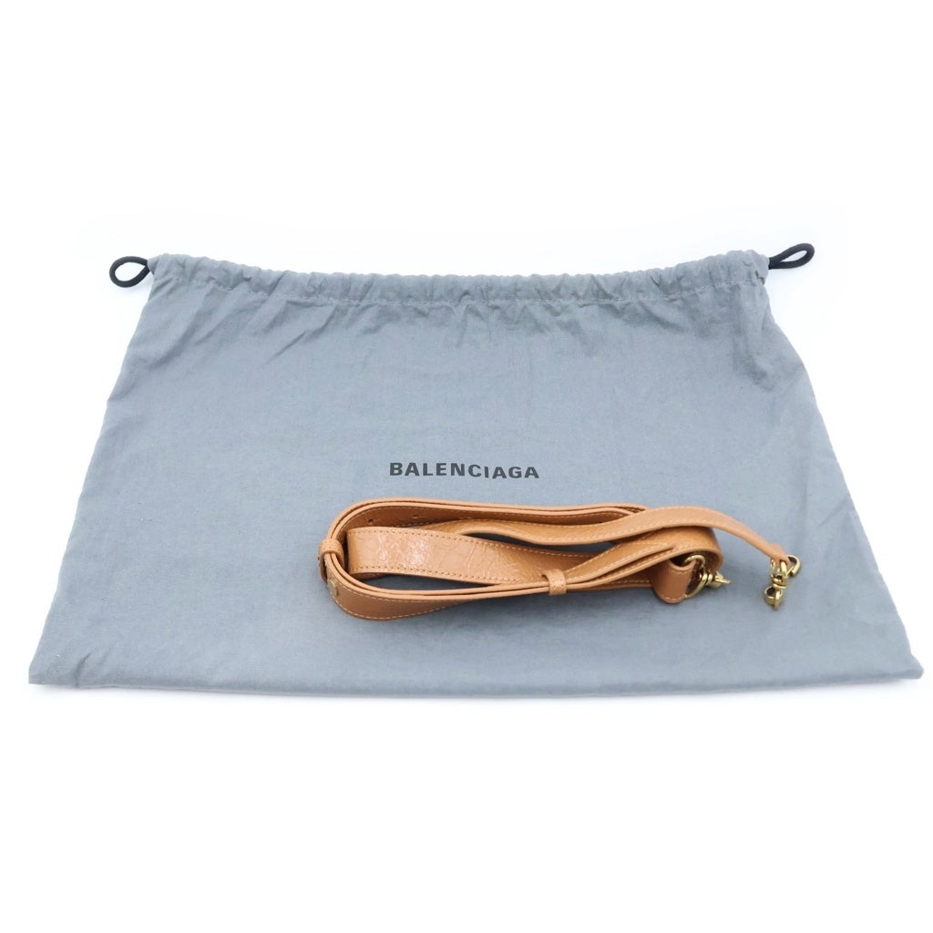 BALENCIAGA(バレンシアガ) ル シティ スモール 2WAYバッグ ショルダーバッグ レザー ブラウン 811442 レディース