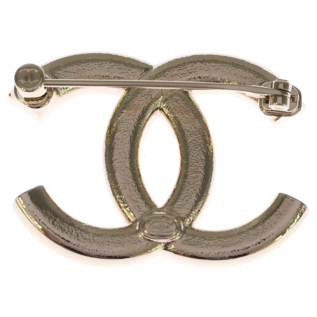 CHANEL(シャネル) ココマーク ロゴ パール ピンバッジ ブローチ ゴールド C23A レディース