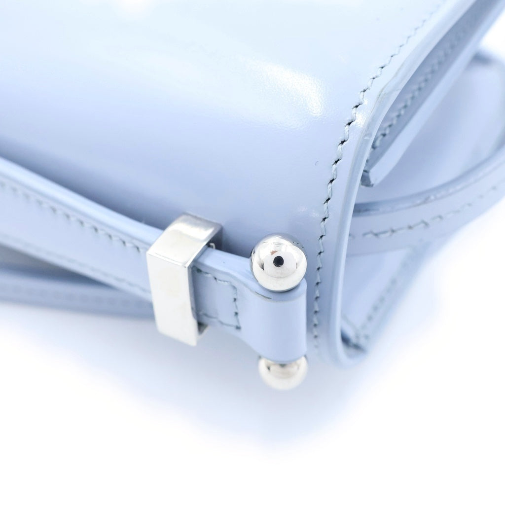 JIL SANDER(ジルサンダー) タオ ミニ ショルダーバック 2way レザー スカイブルー レディース