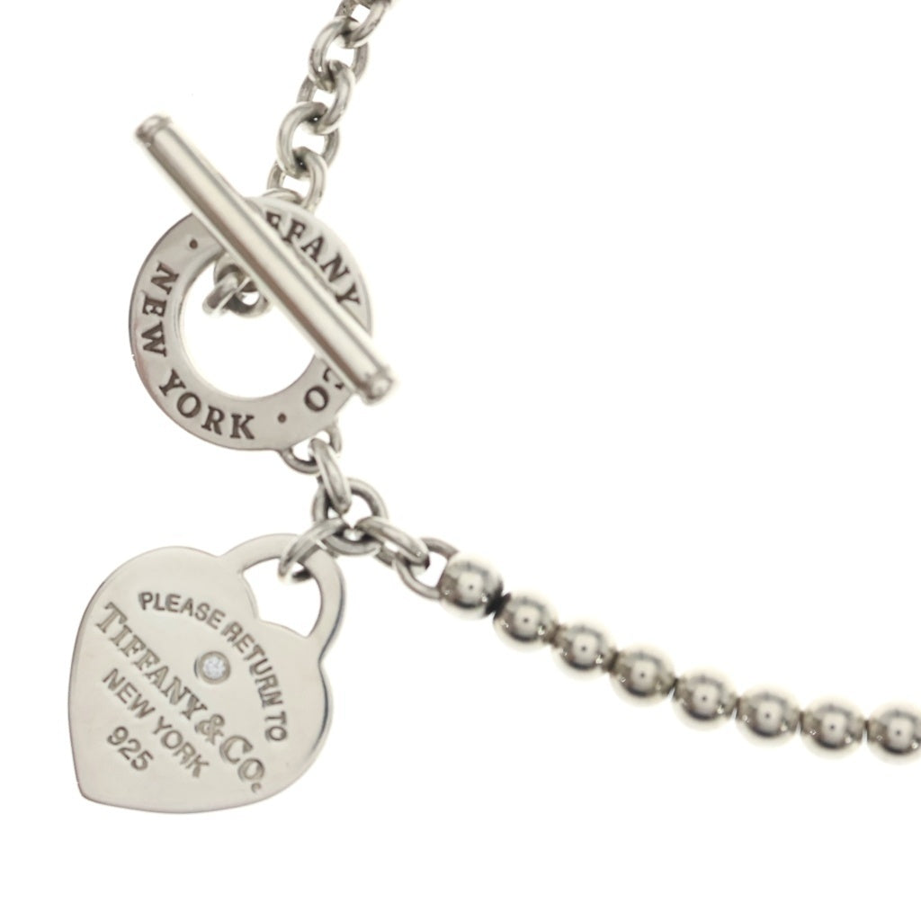 TIFFANY & Co.(ティファニー) リターン トゥ ティファニー ラップ フレッシュ ウォーター パール ネックレス 1PD SV925 シルバー レディース
