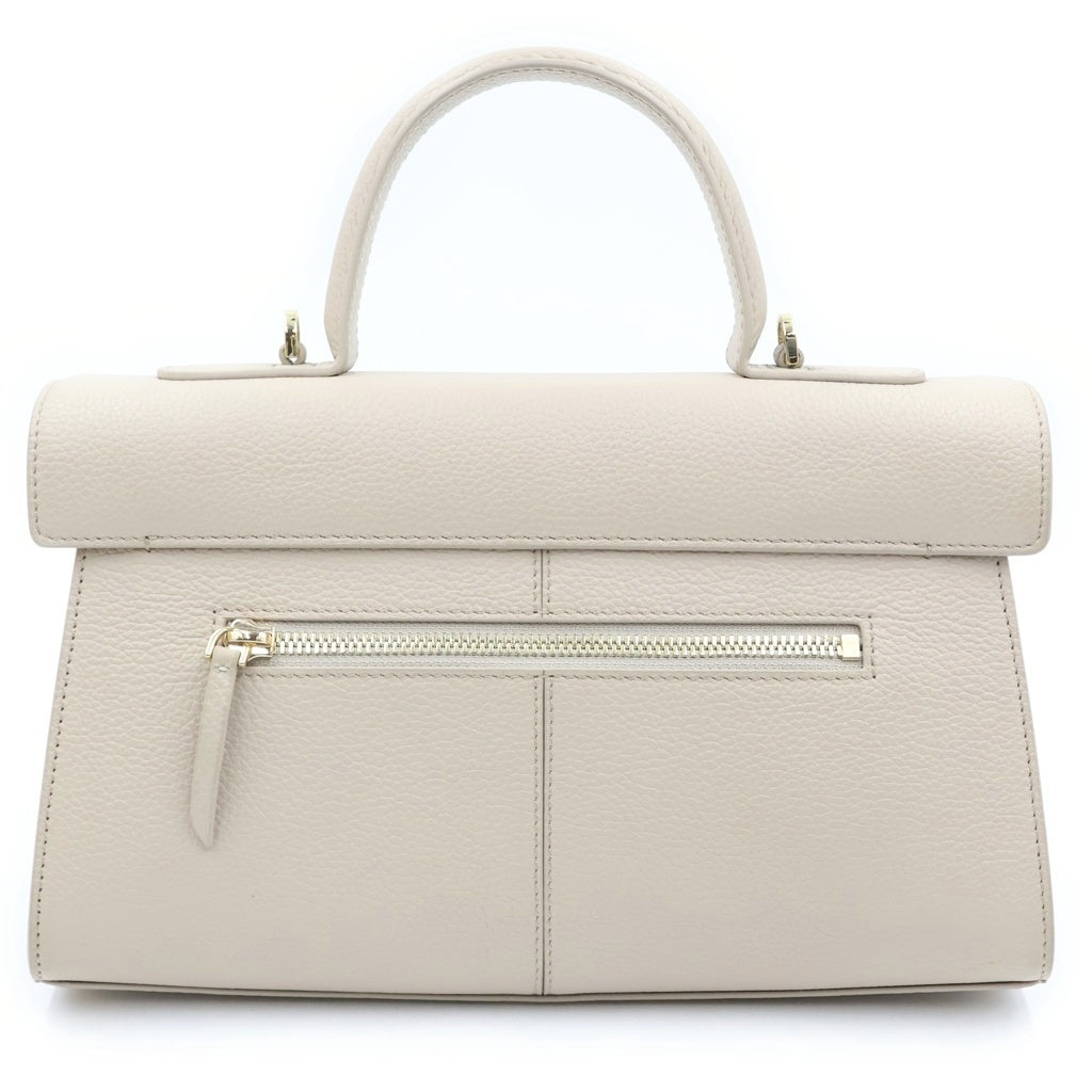 CAFUNE(カフネ) スタンス バッグ レザー ゴールド金具 2WAY ハンドバッグ ショルダーバッグ ベージュ レディース