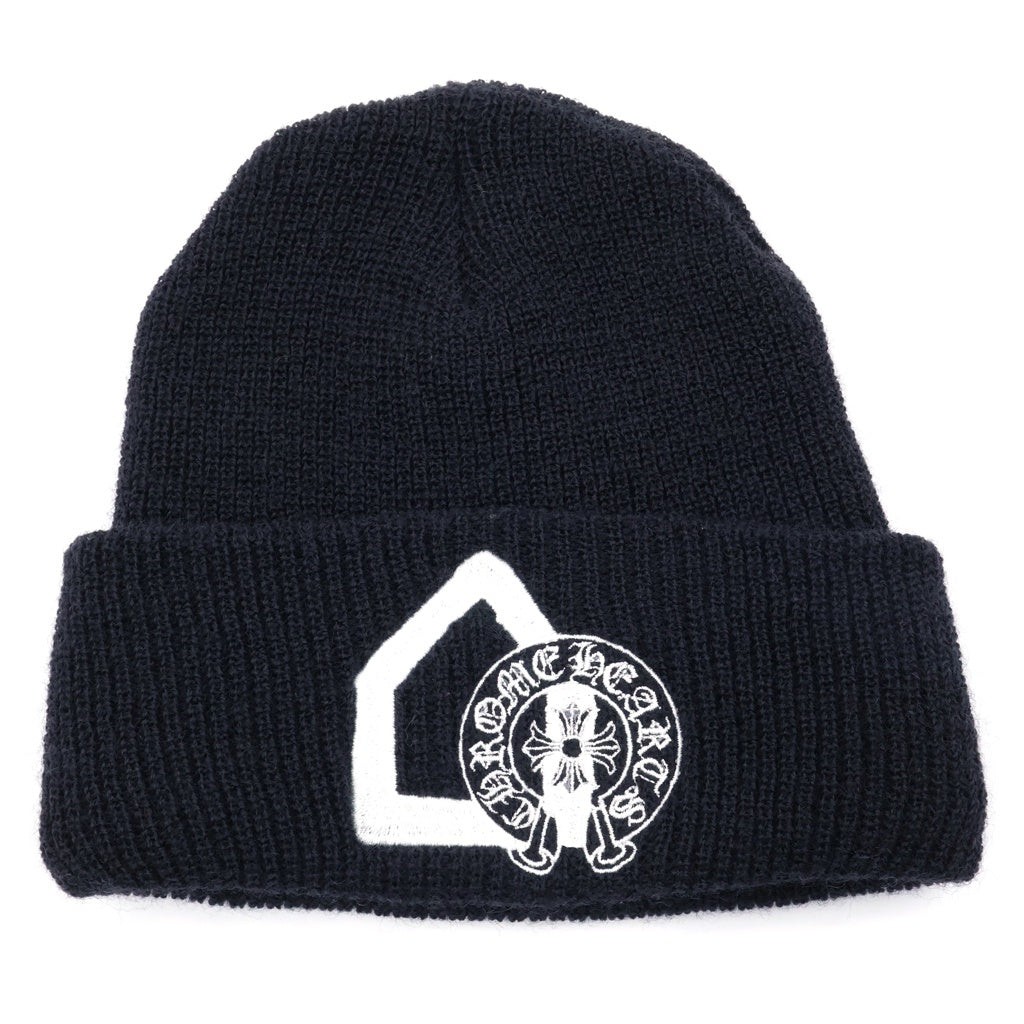CHROME HEARTS(クロムハーツ) ×ドーバーストリートマーケット ビーニー ニット帽 ブラック #OS