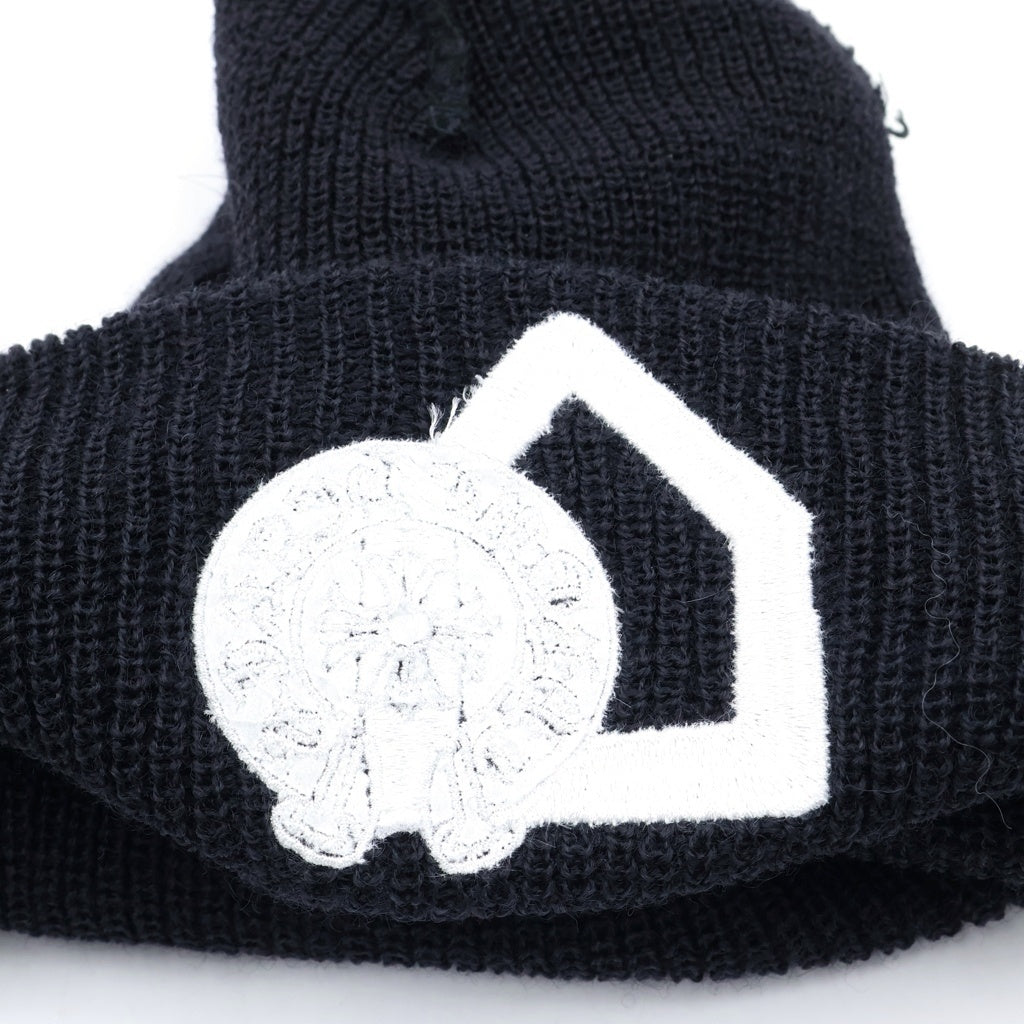 CHROME HEARTS(クロムハーツ) ×ドーバーストリートマーケット ビーニー ニット帽 ブラック #OS