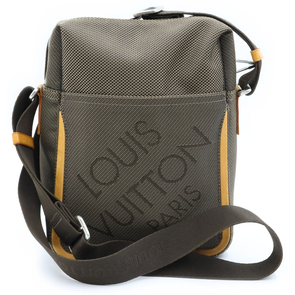 LOUIS VUITTON(ルイヴィトン) ダミエ ジェアン シタダンNM キャンバス レザー ショルダーバッグ テール ブラウン M93224 レディース