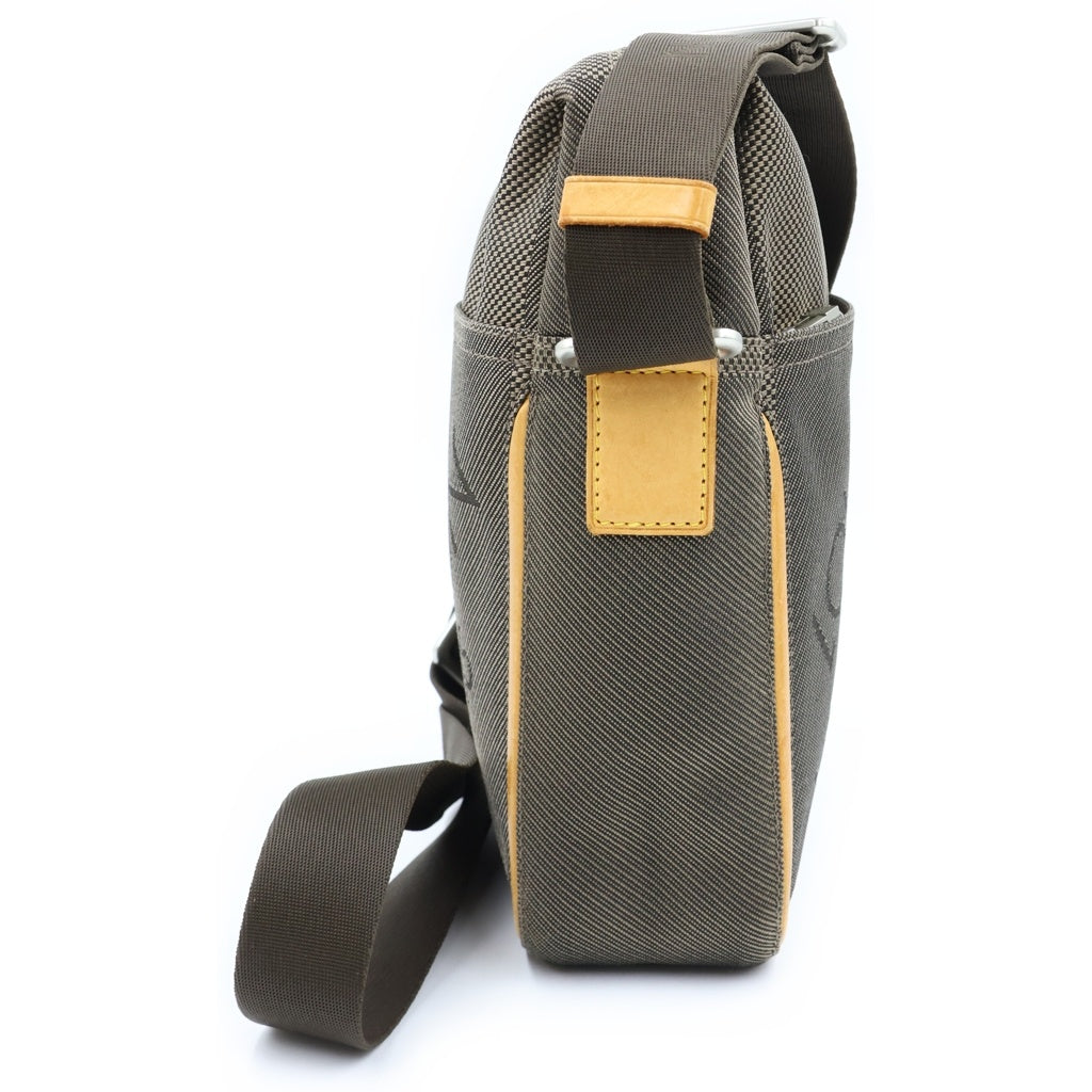LOUIS VUITTON(ルイヴィトン) ダミエ ジェアン シタダンNM キャンバス レザー ショルダーバッグ テール ブラウン M93224 レディース