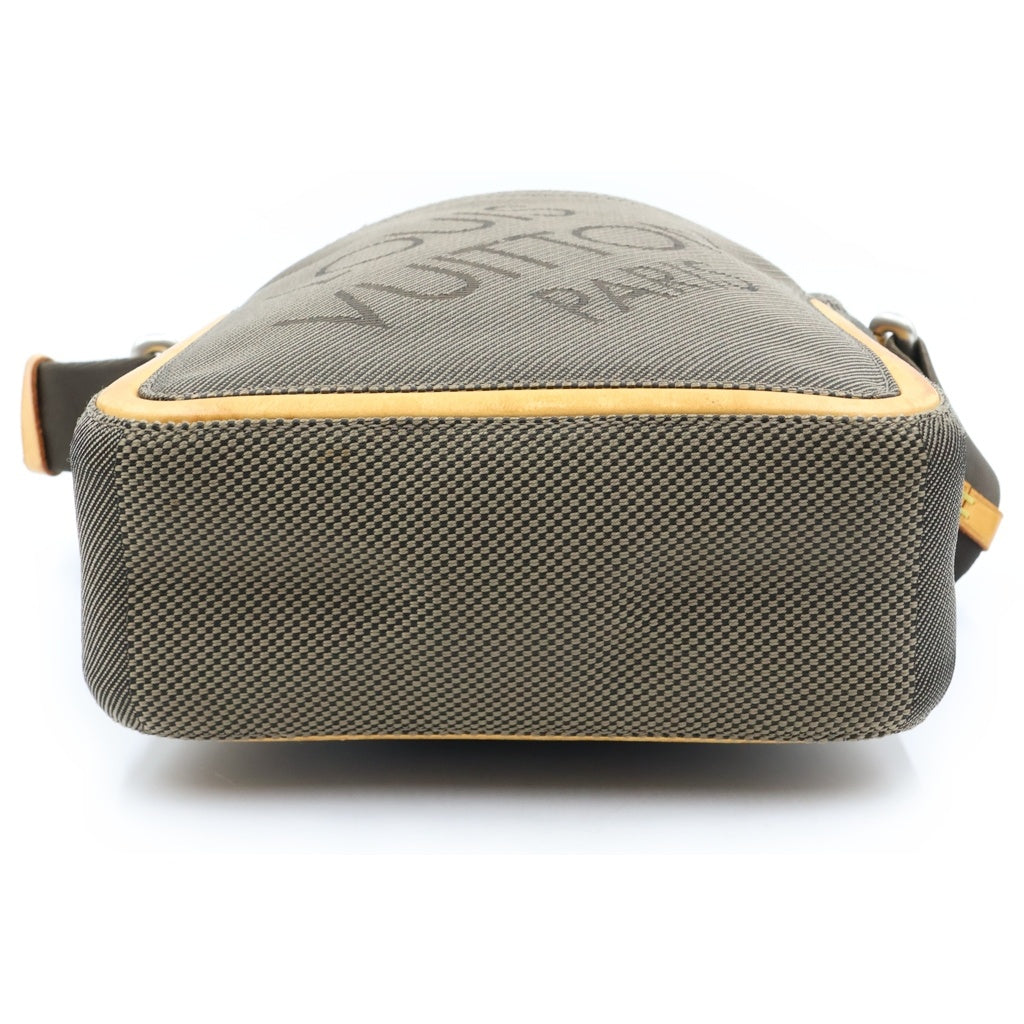 LOUIS VUITTON(ルイヴィトン) ダミエ ジェアン シタダンNM キャンバス レザー ショルダーバッグ テール ブラウン M93224 レディース