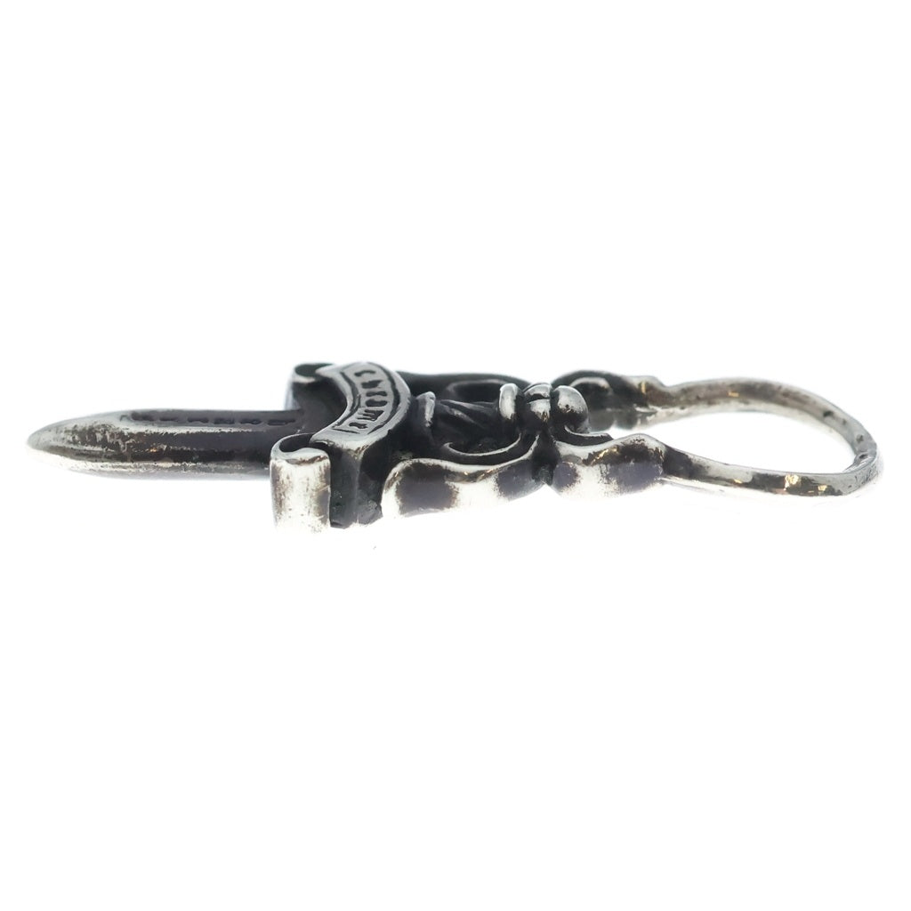 CHROME HEARTS(クロムハーツ) #5 DAGGER ZIP2 #5ダガーチャーム シルバーネックレストップ シルバー