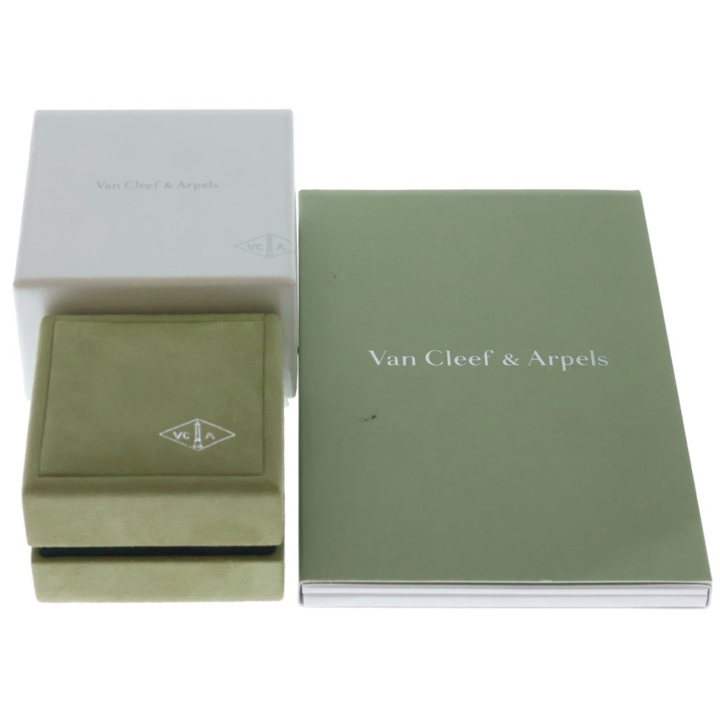 Van Cleef & Arpels(ヴァンクリーフアンドアーペル) ヴィンテージアルハンブラ オニキス 1Pダイヤ リング イエローゴールド×ブラック Au750YG #47 VCARA41047 レディース