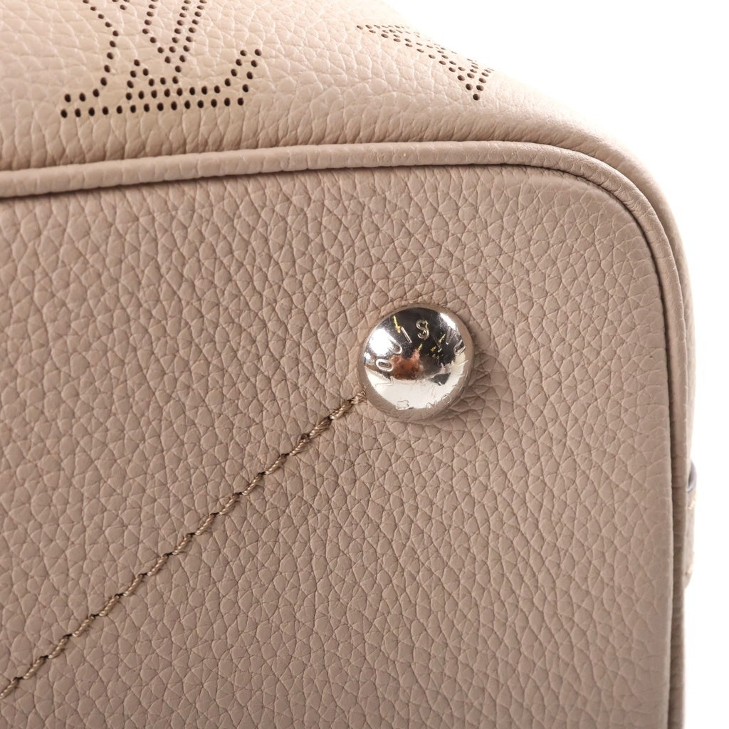 LOUIS VUITTON(ルイヴィトン) モノグラムマヒナ ブロッサムPM 2WAYハンドバッグ ショルダーバッグ ベージュ レザー M21849 シルバー金具 レディース