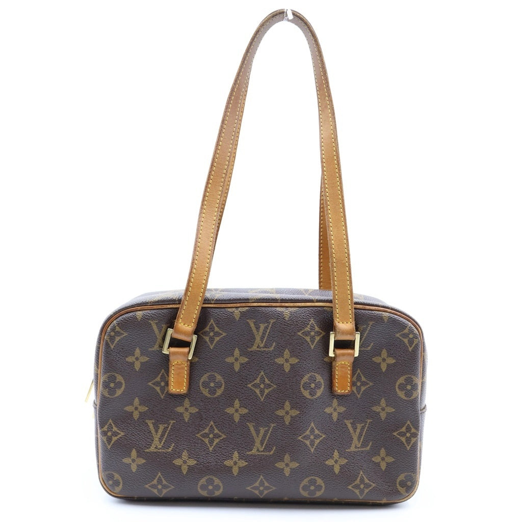 LOUIS VUITTON(ルイヴィトン) モノグラム シテMM ショルダーバッグ ブラウン PVCレザー M51182 レディース