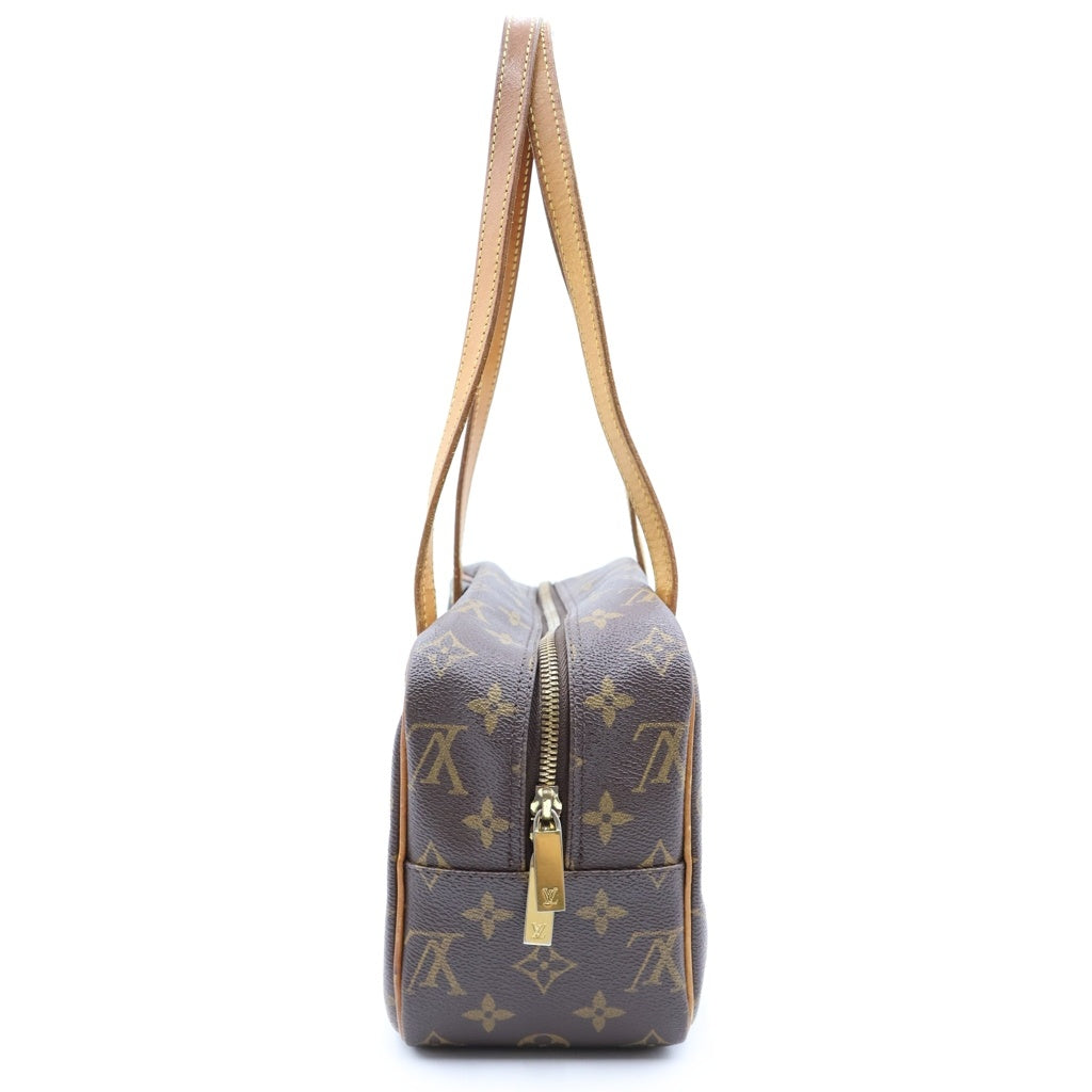 LOUIS VUITTON(ルイヴィトン) モノグラム シテMM ショルダーバッグ ブラウン PVCレザー M51182 レディース