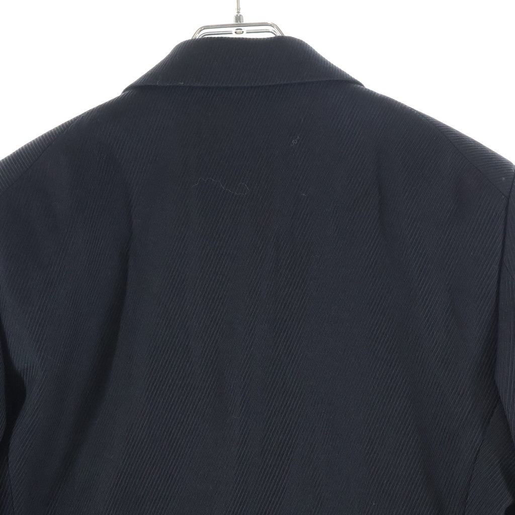 BLACK COMME des GARCONS(ブラックコムデギャルソン) 26AW Wool Kersey Blazer ウールカーシーブレザー 3Bテーラードジャケット AD2026 ブラック 1R-J015