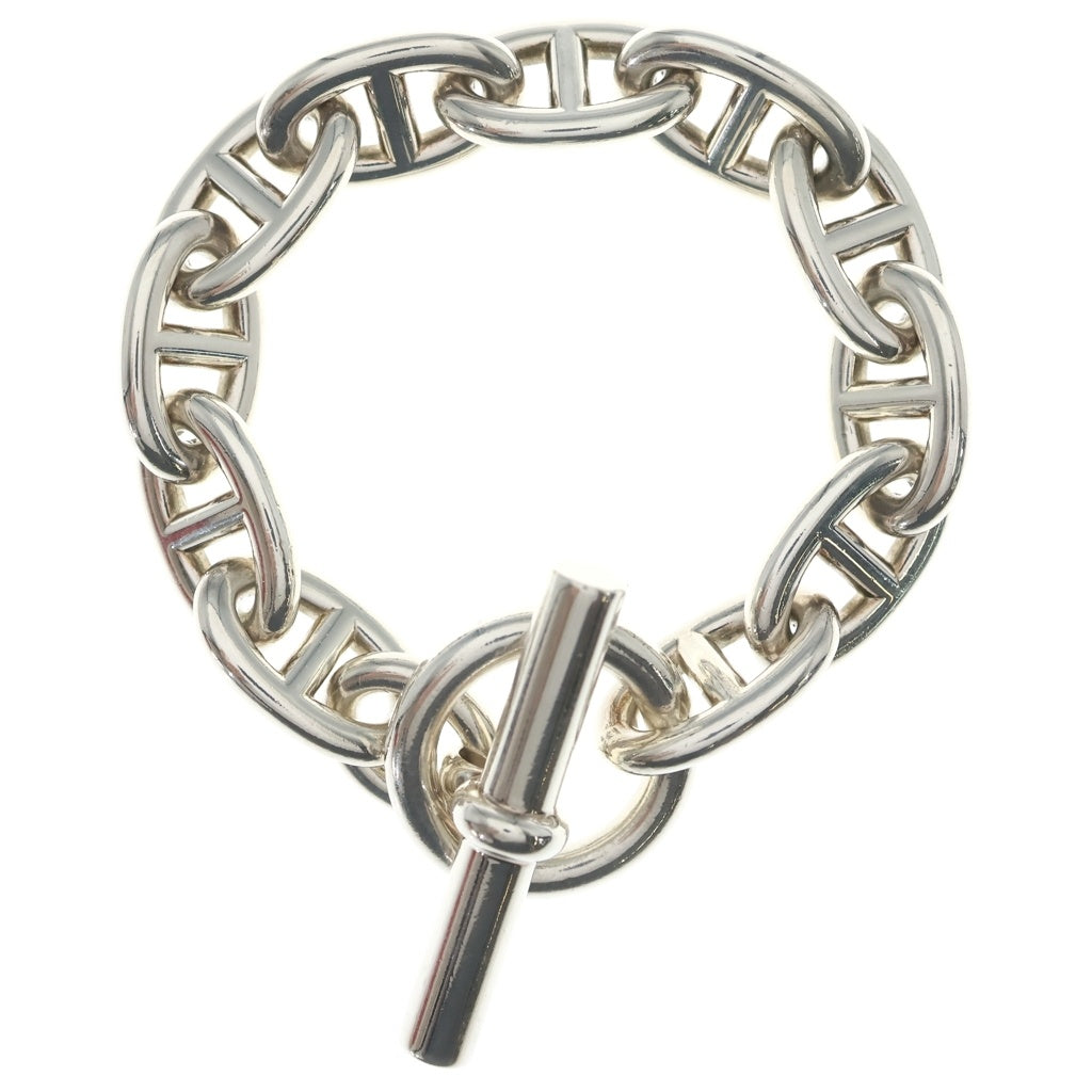 HERMES(エルメス) Chaine d'Ancre TGM シェーヌダンクルTGM チェーンブレスレット シルバー 11コマ レディース