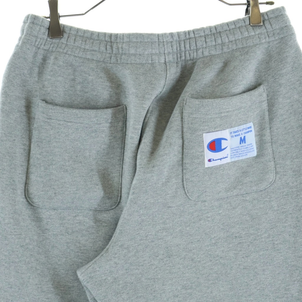 CHAMPION(チャンピオン) SWEAT PANT フロントロゴ刺繍 スウェットパンツ グレー C3-A219