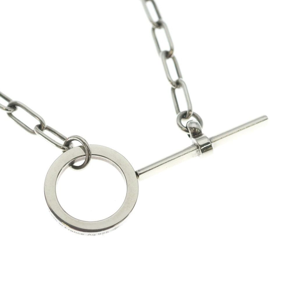 HERMES(エルメス) シェーヌダンクル ゲーム ネックレス シルバー SV925 レディース