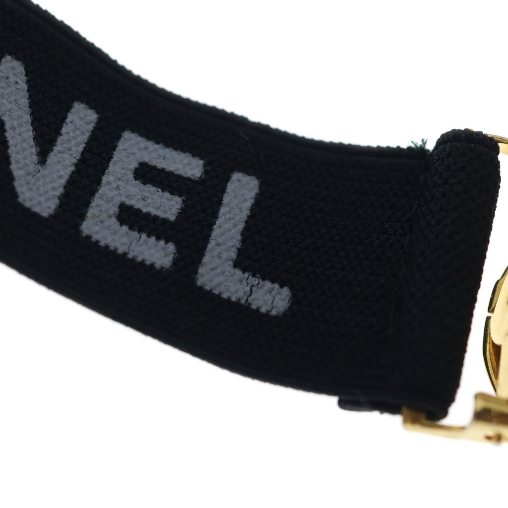 CHANEL(シャネル) ココマーク アームバンド ブラック ゴールド金具