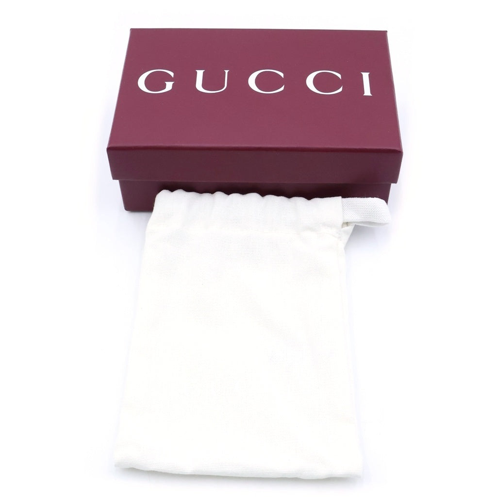 GUCCI(グッチ) GGスプリーム カードケース 名刺入れ PVCレザー ブラック 818956 レディース